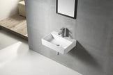 Zenmo Acqua Wall Hung Basin with Bracket lifestyle