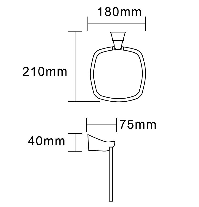 Zenmo Exon Towel Ring