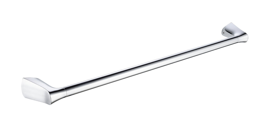 Zenmo Exon 60cm Single Towel Rail in Chrome