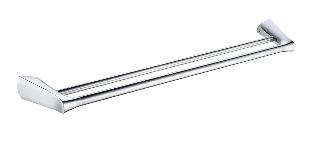 Zenmo Exon 75cm Double Towel Rail in Chrome