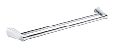 Zenmo Exon 75cm Double Towel Rail in Chrome