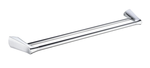 Zenmo Exon 75cm Double Towel Rail in Chrome
