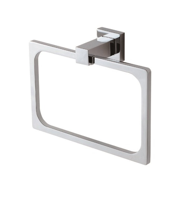 Zenmo Qubi Towel Ring in Chrome