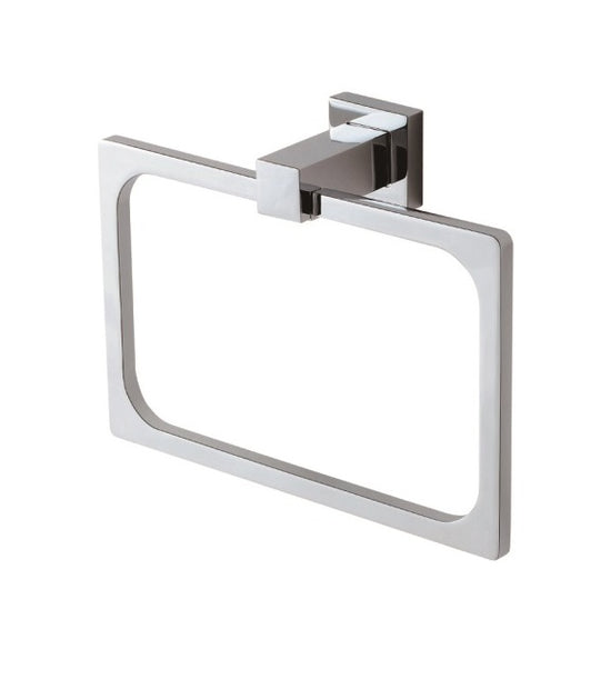 Zenmo Qubi Towel Ring in Chrome