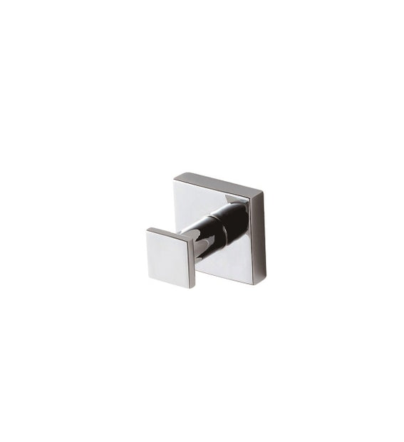 Zenmo Qubi Single Robe Hook in Chrome