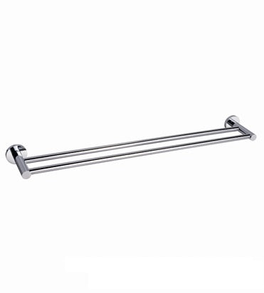 Zenmo Jess 75cm Double Towel Rail in Chrome