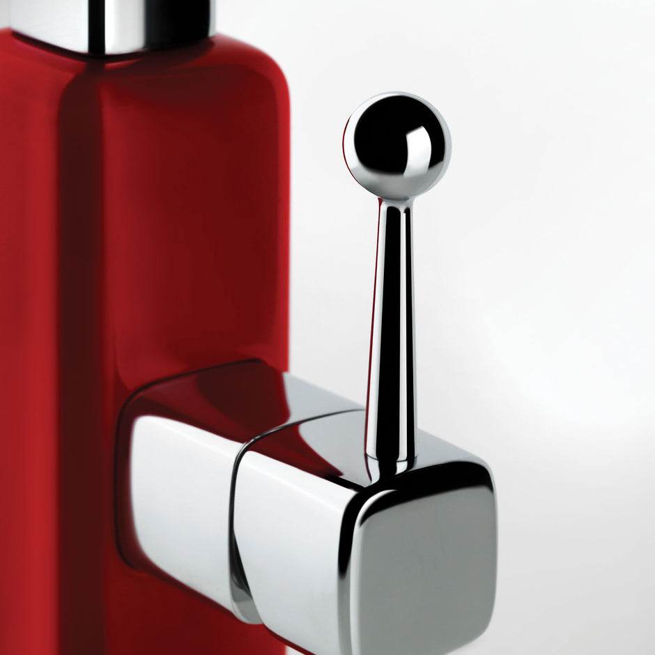 Gessi Happy Goose Neck Semi Professional Mixer in a styled room