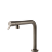 Gessi Su and Gi Retractable Spout Right Angle Mixer in Brushed Nickel