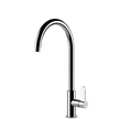 Gessi Helium Goose Neck Swivel Mixer in Chrome