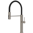 Gessi 316 Meccanica Goose Neck Semi Professional Spray Mixer in Stainless Steel