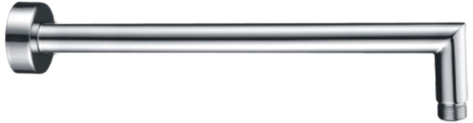 Zenmo Doccia Round L Shaped Shower Arm in Chrome