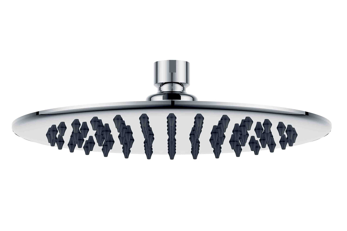 Zenmo Doccia 250mm Round Shower Head in Brushed Nickel