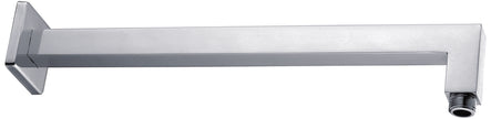 Zenmo Doccia Square L Shaped Shower Arm in Chrome