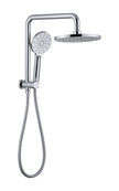 Zenmo Mondo Compact Twin Shower Set in Chrome
