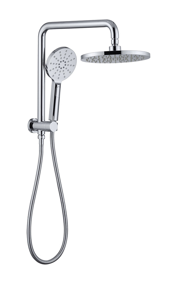 Zenmo Mondo Compact Twin Shower Set in Chrome