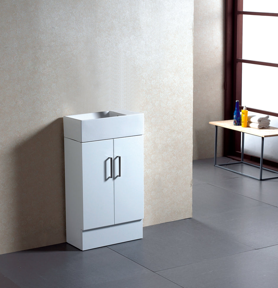 Zenmo Tiny Floor Standing Vanity 500mm lifestyle