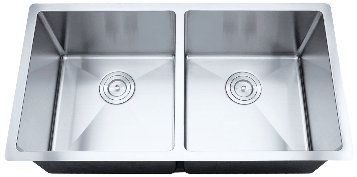 Zenmo Impact Double Bowl Undermount Sink 795mm