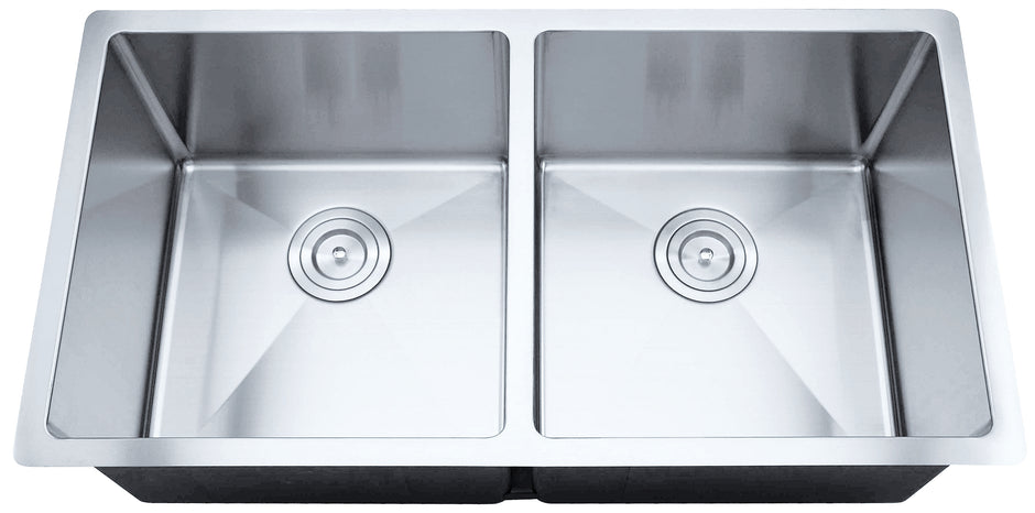 Zenmo Impact Double Bowl Undermount Sink 795mm