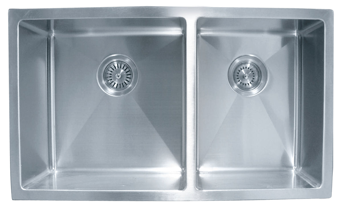 Zenmo Impact Double Bowl Undermount Sink 785mm
