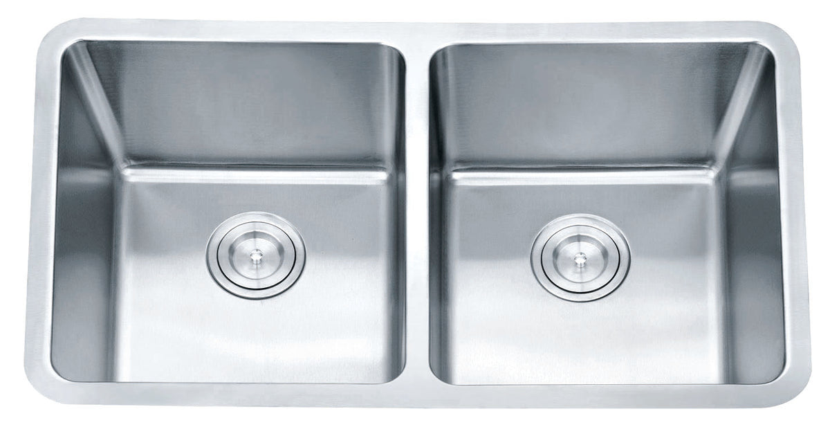 Zenmo Impact Double Bowl Undermount Sink 790mm