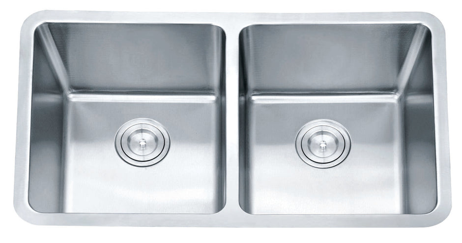Zenmo Impact Double Bowl Undermount Sink 790mm