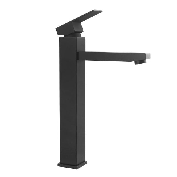 Zenmo Acqua Tower Basin Mixer in Matte Black
