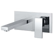 Zenmo Acqua Wall Bath and Basin Mixer in Chrome