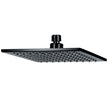 Zenmo Doccia Square Thin Shower Head in Matte Black