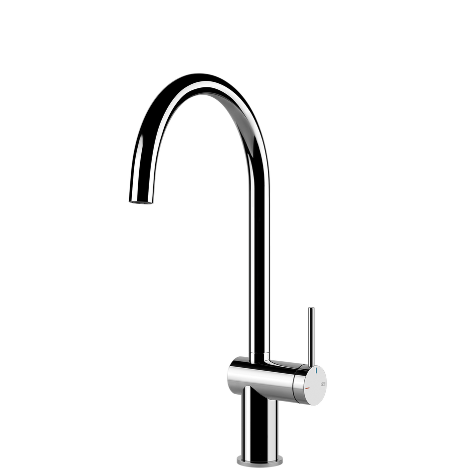 Gessi Inedito Goose Neck Swivel Mixer
