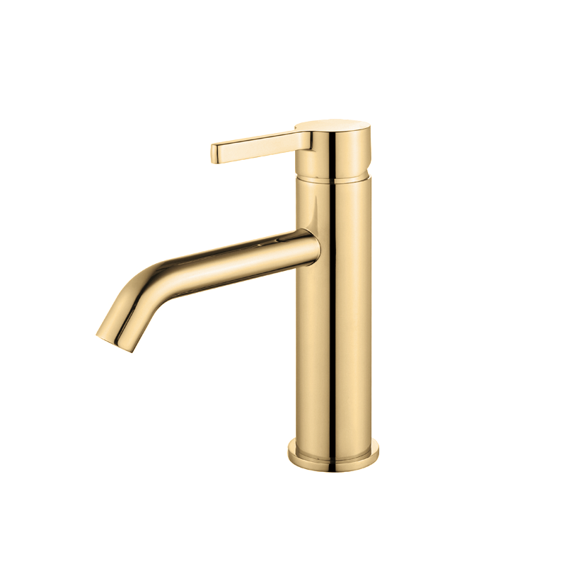 Zenmo Kenzo Basin Mixer in Brushed Brass