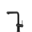 Gessi Inedito Right Angle Swivel Mixer in Matte Black