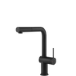 Gessi Inedito Right Angle Pull Out Mixer in Matte Black