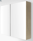 Zenmo Mirror Cabinet 750mm