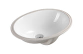 Zenmo Sotto Undermount Basin in Gloss White