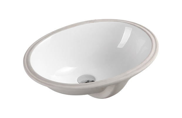 Zenmo Sotto Undermount Basin in Gloss White