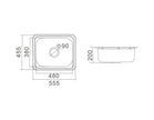Zenmo Lavassa Laundry Tub 35L SS A23