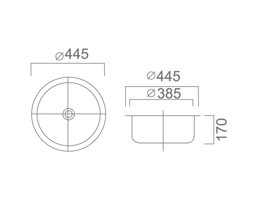 Zenmo Dante Round Sink