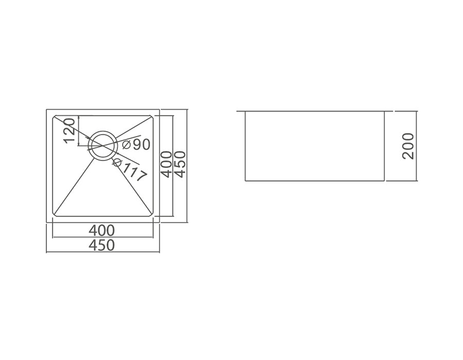 Zenmo Impact 32L Undermount Sink