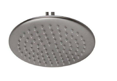 Zenmo Doccia 200mm Round Shower Head in Gun Metal