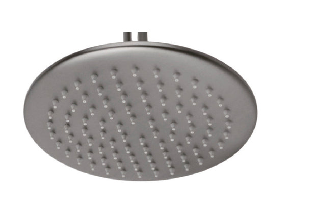 Zenmo Doccia 200mm Round Shower Head in Gun Metal