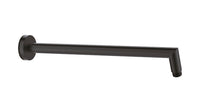 Zenmo Doccia Round L Shaped Shower Arm in Matte Black