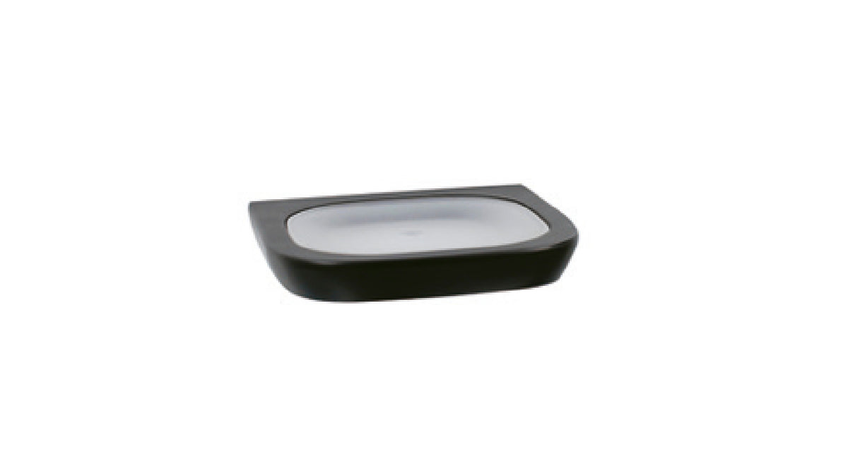 Zenmo Exon Soap Dish in Matte Black
