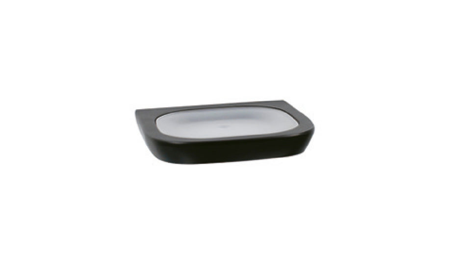 Zenmo Exon Soap Dish in Matte Black