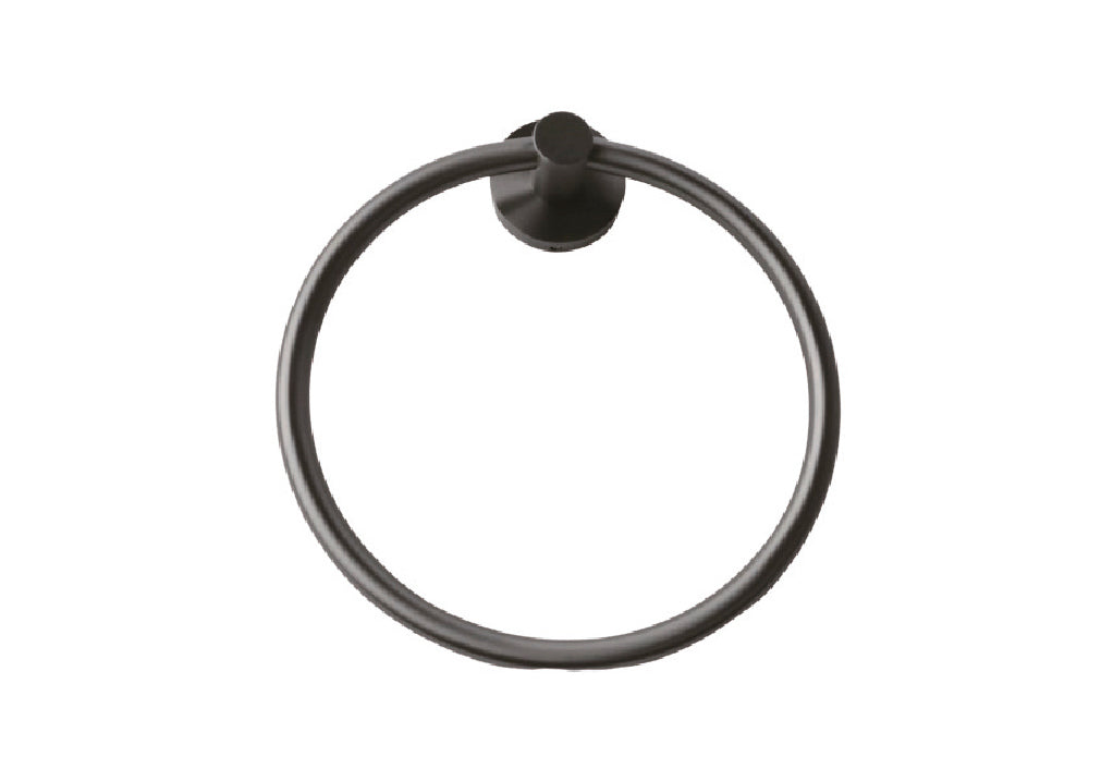 Zenmo Jess Towel Ring in Gun Metal