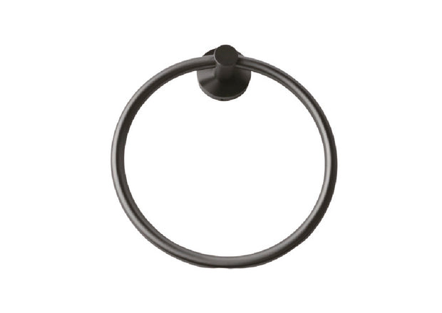 Zenmo Jess Towel Ring in Gun Metal