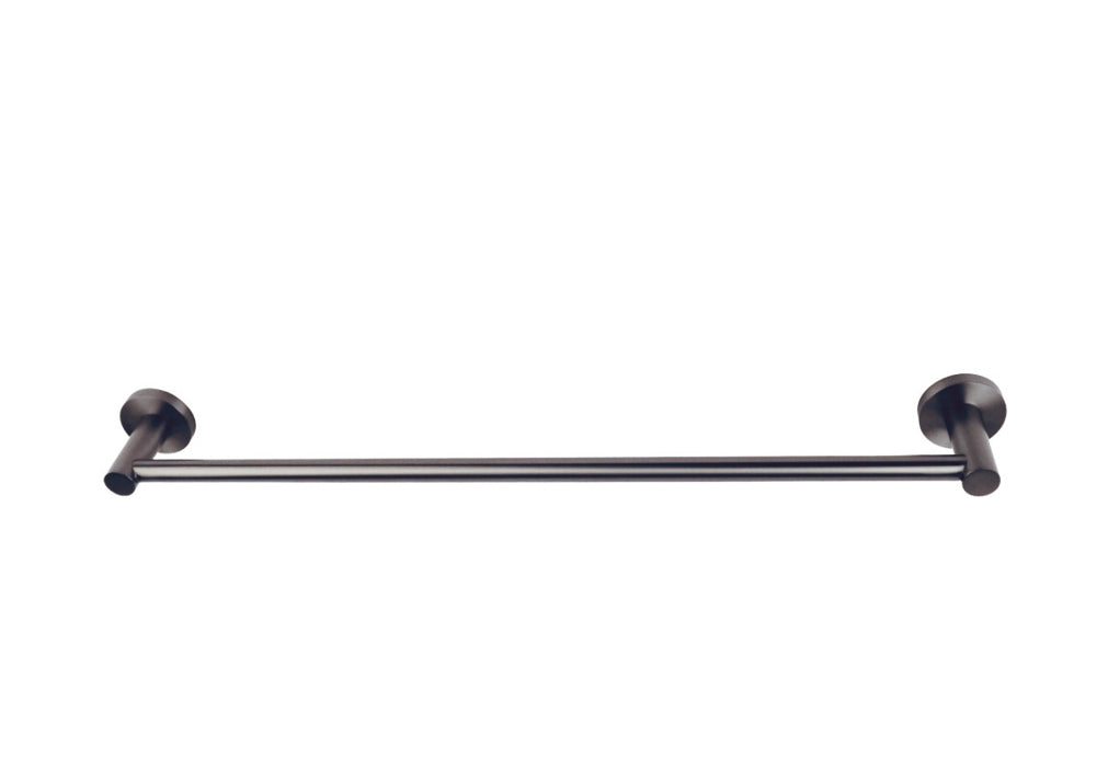 Zenmo Jess 60cm Single Towel Rail in Gun Metal