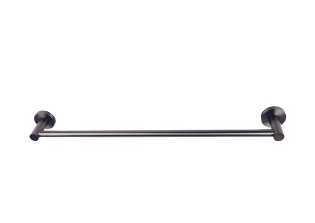 Zenmo Jess 75cm Single Towel Rail in Gun Metal