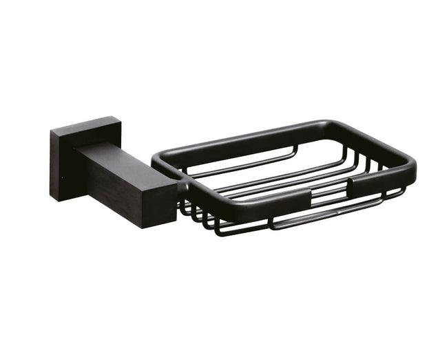 Zenmo Qubi Soap Dish in Matte Black