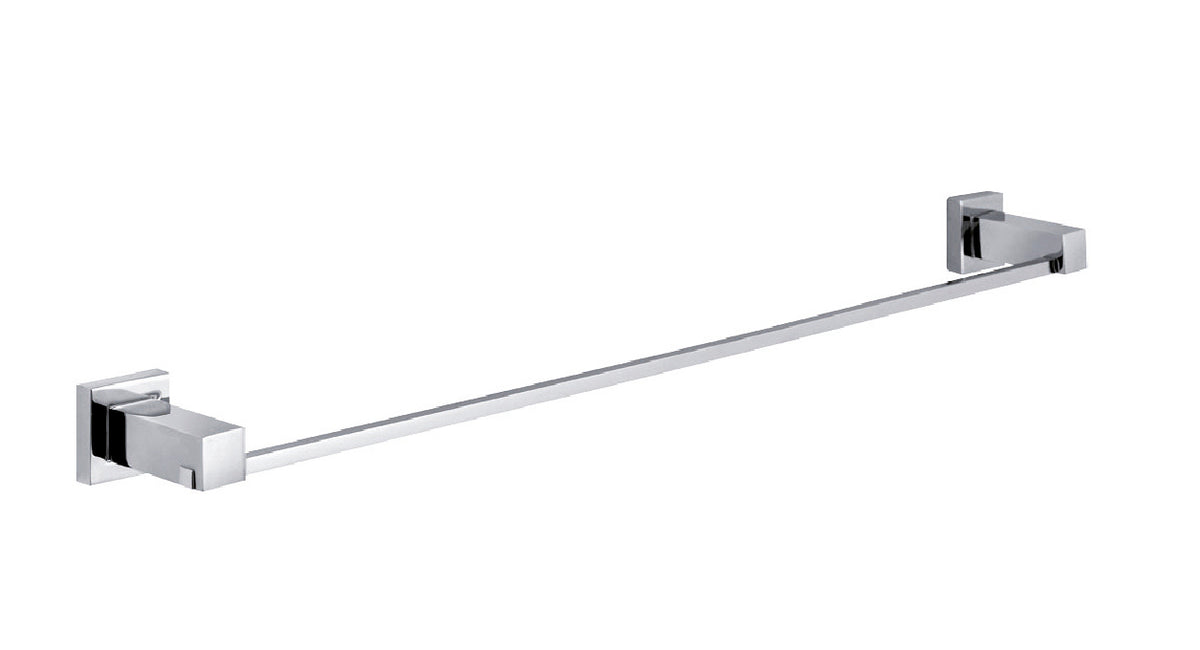 Zenmo Qubi 75cm Single Towel Rail in Chrome