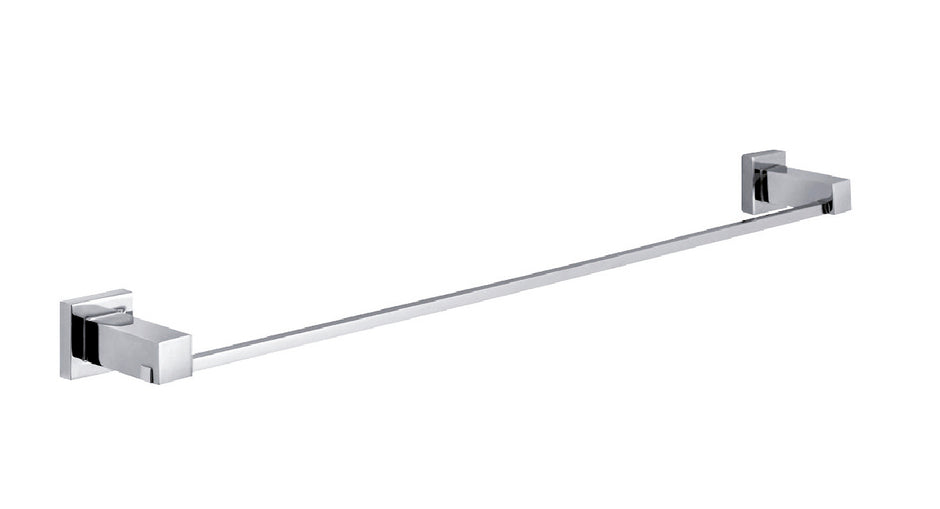 Zenmo Qubi 75cm Single Towel Rail in Chrome